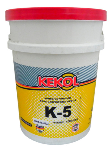 Adhesivo Vinilico Secado Rapido K5 Kekol X20 Kg. Capinteria