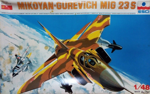 Mikoyan Mig-23 S - Kit Esci Escala 1/48 - Impecable -