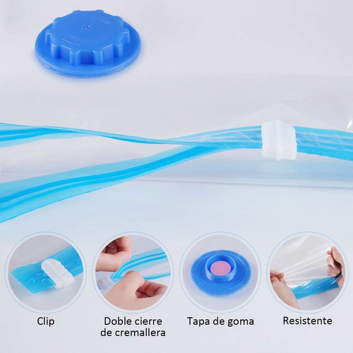 Para Bolsas De Almacenamiento Comprimidas Al Vac¿o, 60 X 80