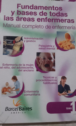 Manual Completo De Enfermeria Fundamentos Y Bases Vol 1 Y 2