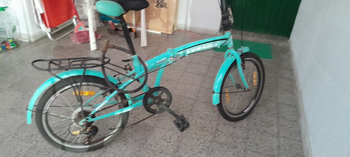 Bicicleta Plegable  Rodado 20 Usada En Buen Estado