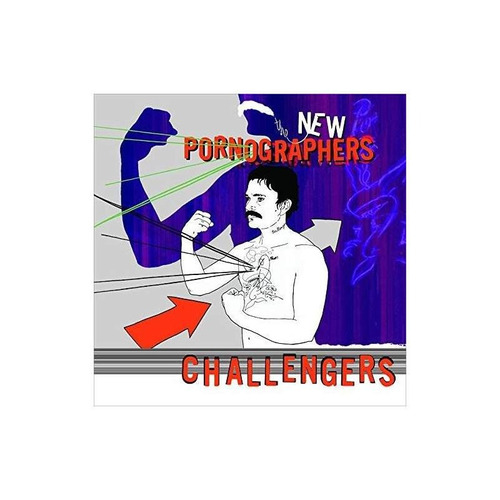 New Pornographers Challenger Usa Import Lp Vinilo Nuevo
