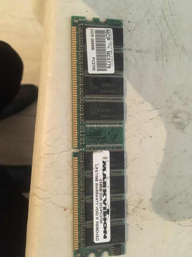 Memoria Ram Pc Ddr 400 256gb Usados Ver Imágenes