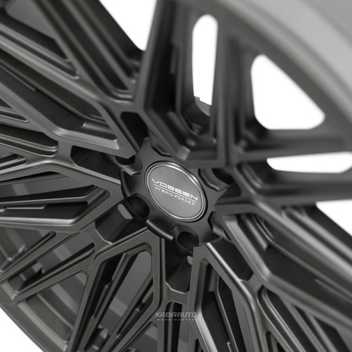 Rodas 20 Vossen Hf6-5 Off Road 6x139 Super Côncava Cor Cinza-escuro