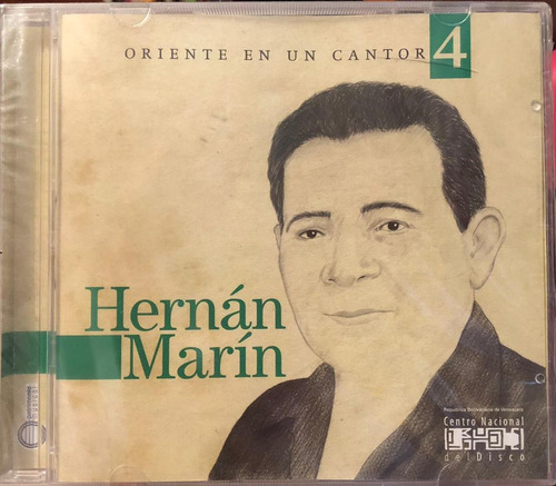 Cd - Hernan Marin / Oriente En Un Cantor. Album (2011)