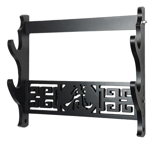 Soporte Samurai, Estante De Pared, Decorativo Para 2 Niveles