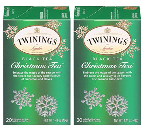 Té Negro - Twinings Christmas Tea - 20 Count (2 Pk) Packagin