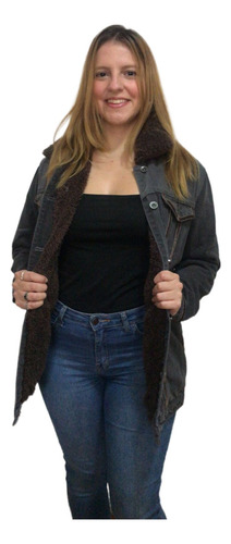 Chaqueta Mujer Umbrale Forro Interno Cuello De Piel Desmontable 676925