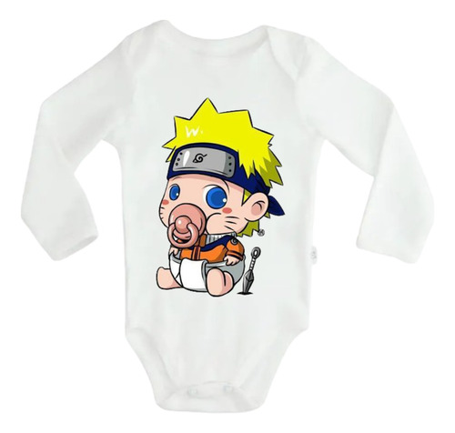 Pañalero Bebé Manga Larga Animé Naruto
