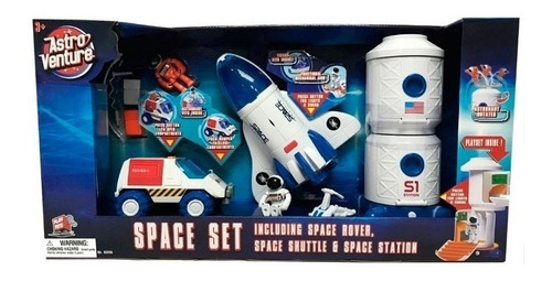 Playset Space Set 3 En 1 Espacial Astro Venture 63115