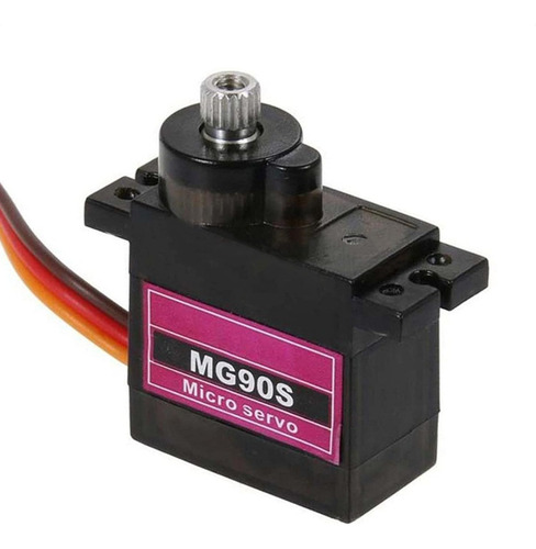 2 Piezas Mg90s 9g Servo Motor Micro Metal Engranaje Para Rob