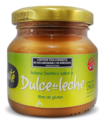 Relleno Dietetico Sabor Dulce De Leche Maite X 260g Sin Tacc