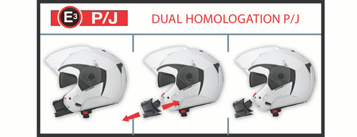 Casco Caberg Hyperx Matt Rebatible Negro Mate
