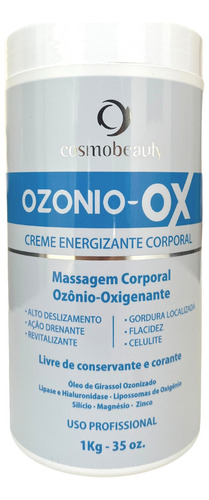 Ozonio Creme De Massagem Corporal Firmador Cosmobeauty 1kg