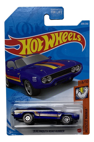 Hot Wheels Muscle Mania 209/250 - ´71 Plymouth Road Runner