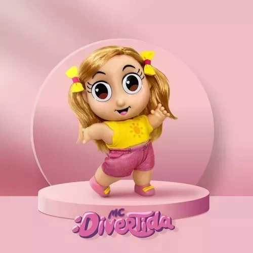 Boneca Mc Divertida r Original Articulada Baby Brink