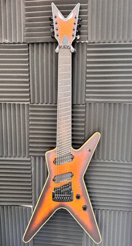 Guitarra Dean Ml 8 Cuerdas Multiescala Diestro Café Ébano (Usado)