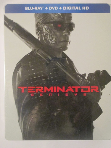 Blu-ray + Dvd Terminator Genisys / Steelbook Edition