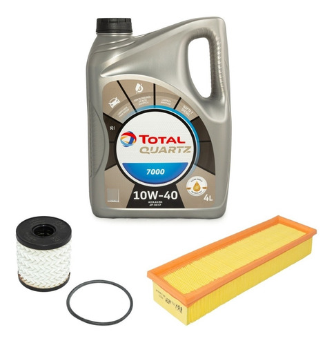 Kit 2 Filtros Originales + Aceite 7000 Citroen C3 1.5 N 8v