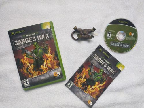 Army Men Sarges Wars Xbox Clásico 