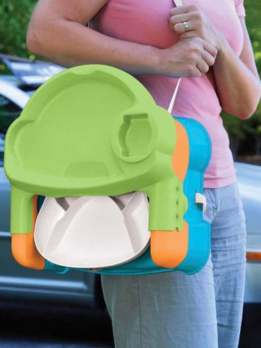Imagen 4 de 6 de Silla Elevadora Para Comer Con Bandeja