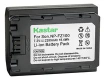Comprar Batería Kastar NP-FZ100 de 2280 mAh de alta capacidad para Sony