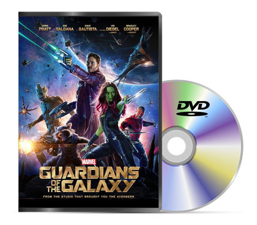 Dvd Los Guardianes De La Galaxia (2014)