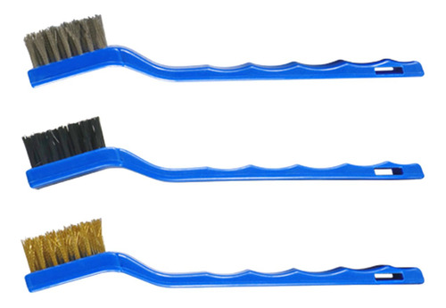 3 Cepillos De Limpieza De Motor, Cepillos De Detalle De