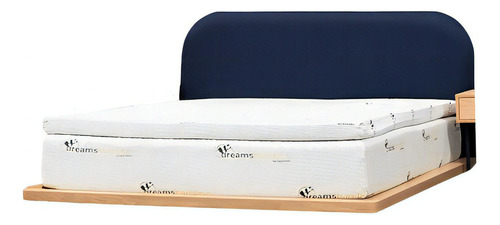 Colchón Memory Foam Fresh Flex Dreams Bamboo Matrimonial Color Blanco