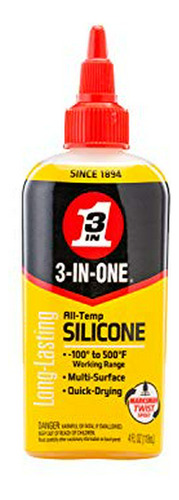 Aceite De Silicona Multiusos 3-en-uno