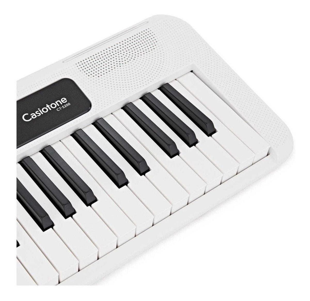 Teclado musical Casio Casiotone CT-S200 61 teclas blanco | MercadoLibre