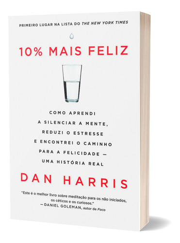 Livro 10% Mais Feliz - Dan Harris - Ed. Sextante