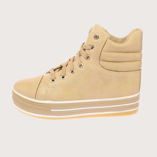 Zapatilla Caña Beige Vía Franca Art. 5a2wheat