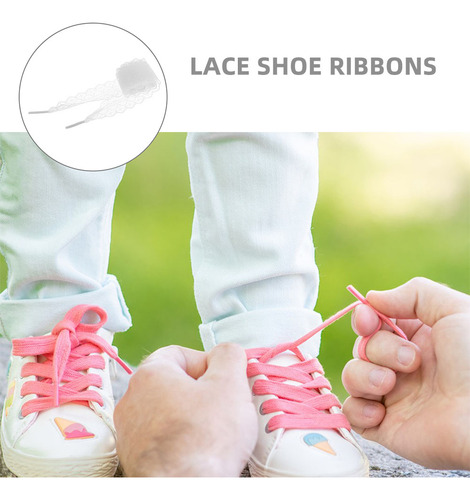 5 Pares De Cadarços Com Fita De Renda: Cordão De Sapato Plan