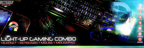 Kit Gamer Teclado | Mouse Mecánico | Headphones | paño de mouse