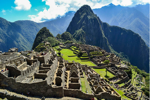 Vinilo Decorativo 20x30cm Machu Picchu Peru Inca Cultura M