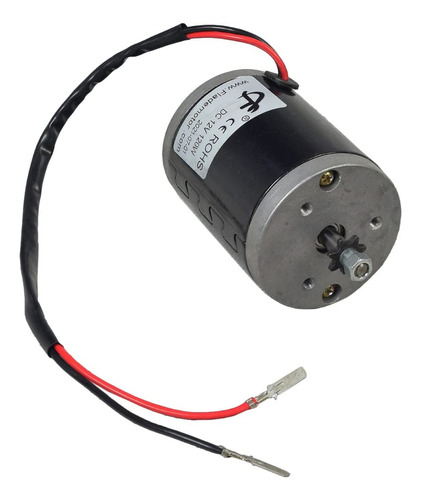 Alveytech Motor Electrico 12 Voltio 120 Vatio Piñon Cadena 7