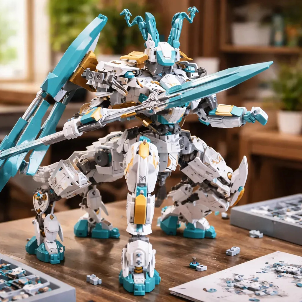 Bloques Armar Sluban Robot Mecha Caballo Dragón Juguete 731