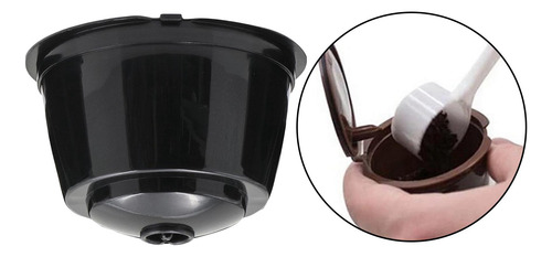 Recambio Reutilizable Filtro De Café Para Gusto Taza Negro