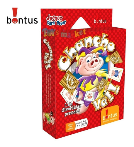 Juego De Mesa Chancho Va Bontus En Mi Cielo Azul=