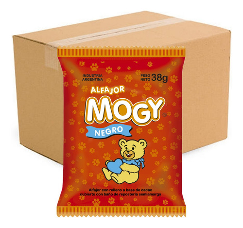Alfajor Mogy Negro 40u X 38g