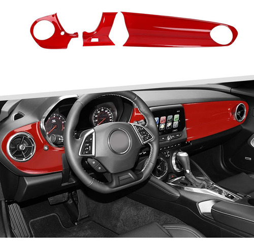 Jimen Compatible Con Chevrolet Camaro 2016-2022, 3 Piezas