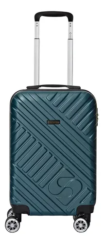 Mala Bordo 360 Track 55x35x23 Cm Feminina 38l Verde Sestini