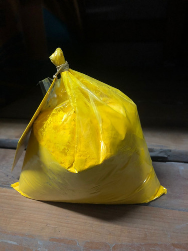Pintura En Polvo Electrostatica Color Amarillo Tx 1kg