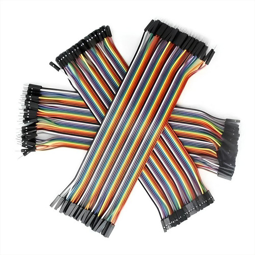 Kit De 120 Cables De 12cm Dupont Para Proyectos Arduino, Etc