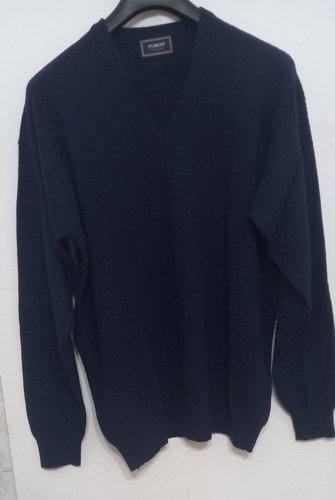 Sweater De Bremer, Lana Merino Y Angora,escote En V, Furest