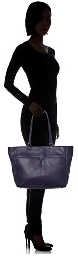 Bolso De Hombro De Cuero Furla Raffaella (notturno 026)