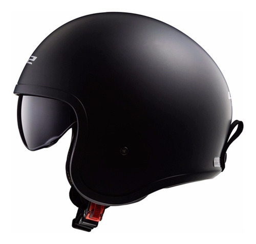 Casco Moto Abierto Ls2 599 Spitfire Negro Mate Devotobikes !