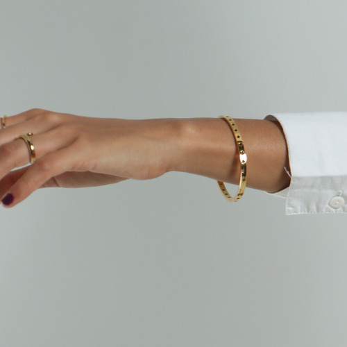 Tarla - Brazalete De Estrellas Acero Inoxidable Waterproof