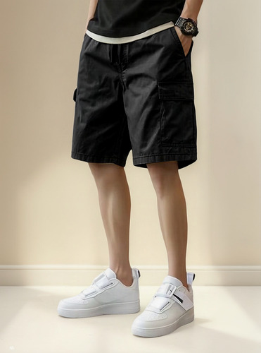 Bermuda Cargo Hombre Casual Varios Bolsillos Código Granded
